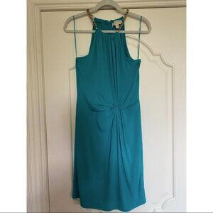MICHAEL KORS TURQUOISE DRESS